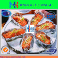 Manufacture 8011 colorful aluminum foil for food wrapping